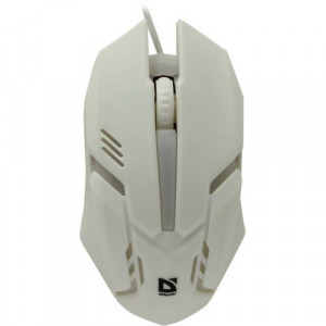 Мышь проводная Defender MB-560L; USB; White