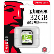 Карта памяти SDHC 32Gb Kingston Canvas Select Class 10 UHS-I U1 (SDS/32GB)