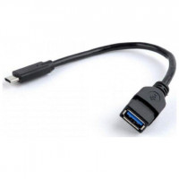 Переходник USB 3.0 OTG Type-C; Black; 0.2m