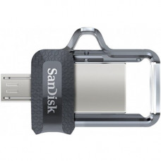 Flash-память SanDisk Ultra Dual OTG (SDDD3-016G-G46); 16Gb; USB 3.0/microUSB; Black
