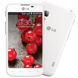 Смартфон LG Optimus E455 L5 II Dual Silver/White