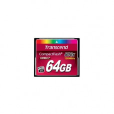 Карта памяти CF 64Gb Transcend; (800x) (TS64GCF800)