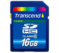 Карта памяти SDHC 16Gb Transcend TS16GSDHC6; Class6