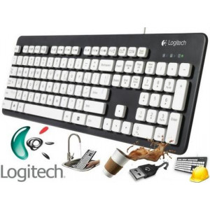 Клавиатура проводная Logitech Washable K310; USB; Black (920-004061)