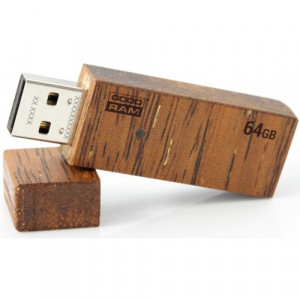 Flash-память GoodRAM Eco (UEC2-0640N0R11); 64Gb; USB 2.0; Brown