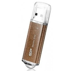 Flash-память Silicon Power 8Gb Secure G10; USB 2.0; Bronze (SP008GBUF2G10V1Z)