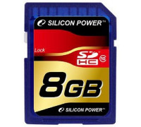 Карта памяти SDHC 8Gb Silicon Power Class 10 (SP008GBSDH010V10)