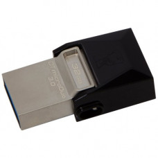 Flash-память Kingston DataTraveler MicroDuo (DTDUO3/32GB); 32Gb; USB 3.0/MicroUSB; Grey