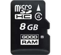 Карта памяти micro SDHC 8Gb GoodRAM; Class 4; No adapter (M400-0080R11)