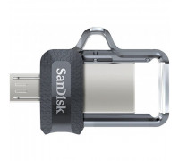Flash-память SanDisk Ultra Dual OTG (SDDD3-064G-G46); 64GB; USB 3.0/microUSB; Black