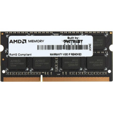 Оперативная память DDR3 SODIMM 2Gb PC-12800 (1600MHz); AMD (R532G1601S1S-UO)