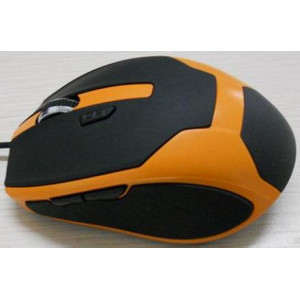 Мышь проводная LogicFox GM-028; Gaming Mouse; 3D; USB; Black&Orange