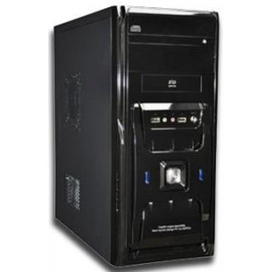 Корпус ATX DeTech 8618D; Black; без БП (DT-8618D)