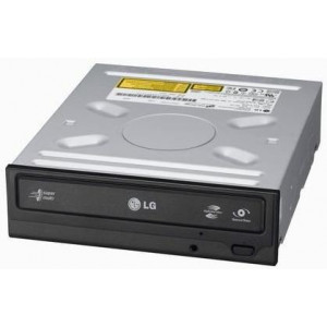 Дисковод Super Multi CD/DVD Writer LG GH24NS72; SATA; Bulk; Black