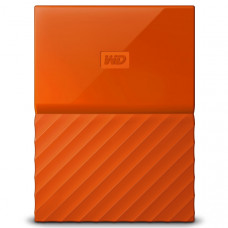 Жесткий диск USB 3.0 1000.0 Gb; Western Digital My Passport; Orange; 2.5'' (WDBBEX0010BOR-EEUE)
