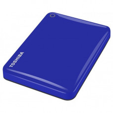 Жесткий диск USB 3.0 1000.0 Gb; Toshiba Canvio Connect II; Blue (HDTC810EL3AA)