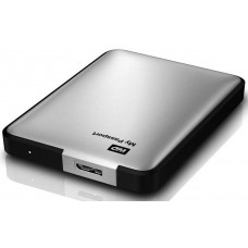 Жесткий диск USB 3.0 500.0 Gb; Western Digital My Passport Portable; 2.5''; Silver; (WDBKXH5000ASL-EESN)