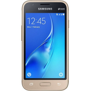 Смартфон Samsung Galaxy J1 Mini Duos J105H Gold (SM-J105HZDDSEK)