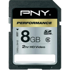 Карта памяти SDHC 8Gb PNY