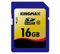 Карта памяти SDHC 16Gb Kingmax; (KM16GSDHC10); Class 10