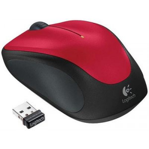 Мышь беспроводная Logitech Wireless Mouse M235; USB; Red (910-002496)