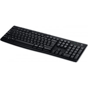 Клавиатура беспроводная Logitech Wireless Keyboard K270; USB; Black (920-003757)