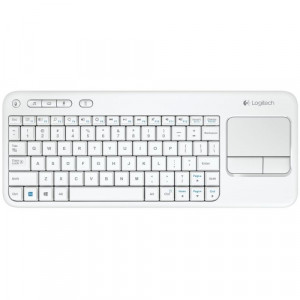 Клавиатура беспроводная Logitech K400 Plus; Wireless; White (920-007148)