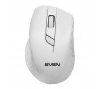 Мышь беспроводная Sven RX-325; Wireless Optical Mouse; USB; White (SV-03200325WW)