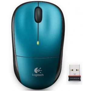 Мышь беспроводная Logitech M215; Wireless Notebook Mouse; USB; Blue (910-003164)