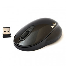 Мышь беспроводная DeTech DE-7087W; Optical Wireless Mouse; USB; Black