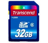 Карта памяти SDHC 32Gb Transcend (TS32GSDHC6); Class6