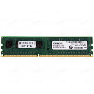 Оперативная память DDR3 SDRAM 8Gb PC3-12800 (1600); Crucial (CT102464BA160B)