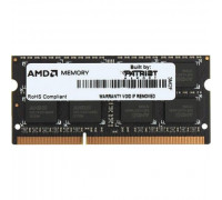 Оперативная память DDR3 SDRAM SODIMM 4Gb PC3-10600 (1333); AMD (R334G1339S1S-UO)