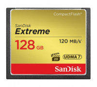 Карта памяти CF; 128Gb; SanDisk; Extreme R120/W85MB/s (SDCFXSB-128G-G46)