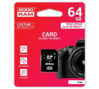 Карта памяти SDXC 64Gb GoodRAM; Class 10 (S1A00640R11)