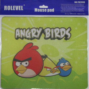 Коврик Mouse Pad Dellta TB2800; 20x24 см; Angry birds