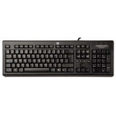 Клавиатура проводная HP Classic Keyboard (WZ972AA); USB; Black