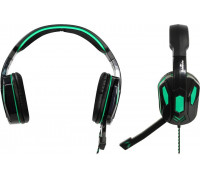Гарнитура Defender Warhead G-275; Black&Green (64122)