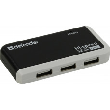 USB разветвители (HUB) HUB USB 2.0; 4-Ports Defender Quadro Infix (83504)