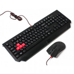 Клавиатура+мышь проводная A4Tech Bloody B1500 USB Black
