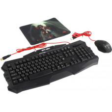 Клавиатура+мышь проводная Defender Death Knight MKP-007 RU