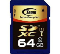 Карта памяти SDXC 64Gb Team UHS-I (TSDXC64GUHS01)