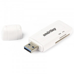 Картридер SmartBuy SBR-705-W; USB 3.0; White