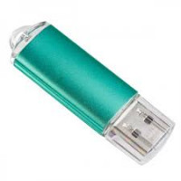 Flash-память Perfeo 16Gb; USB 2.0; Green (PF-E01G016ES)