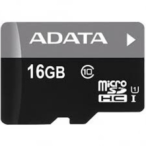 Карта памяти micro SDHC 16Gb A-Data Premier (AUSDH16GUICL10-R); Class 10; No adapter