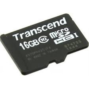 Карта памяти micro SDHC 16Gb Transcend Premium 200x (TS16GUSDC10); Class 10