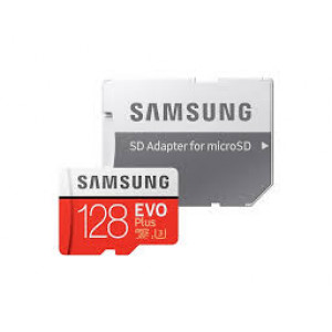 Карта памяти micro SDXC 128Gb Samsung EVO Plus (MB-MC128GA/RU); Class 10; SD-adapter