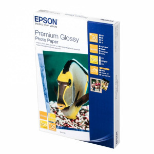 Фотобумага Epson Premium Glossy Photo Paper S041134; 10x15 см.; 20 листов;