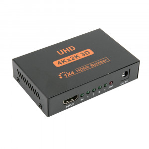  HDMI сплиттер 1x4  с блоком питания
