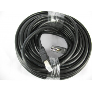 Кабель HDMI to HDMI ver.1.4; 15m; Black